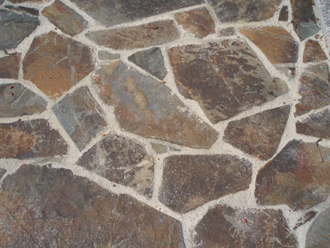 DALLAGE OPUS INCERTUM SCHISTE