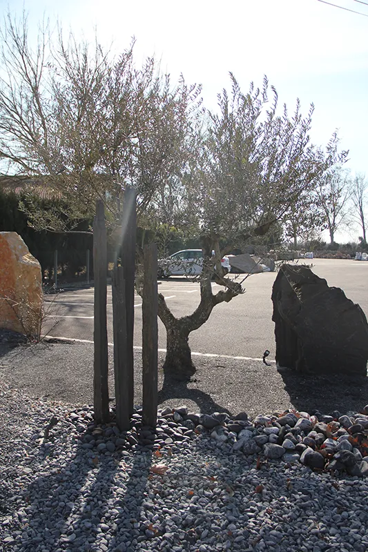 galets noirs ebano galets nyx et piquets ardoise