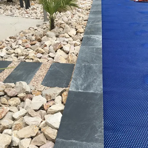 Ardoise - Margelles - Dessus brosses