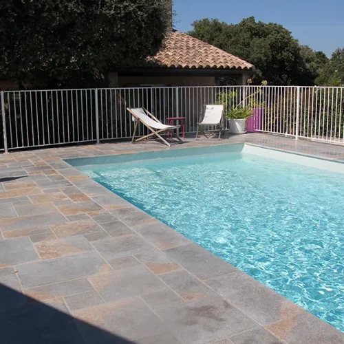 Calcaire du Causse - Opus Romain - Vieilli