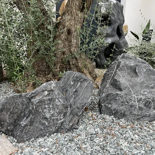 PIERRES DECORATIVES NOIR INTENSE