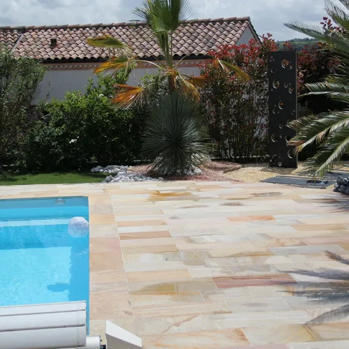 QUARTZITE DU BRESIL - JAUNE (2)