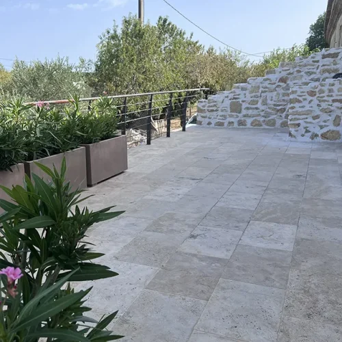 Travertin - Dallage mix 40x60cm extérieur