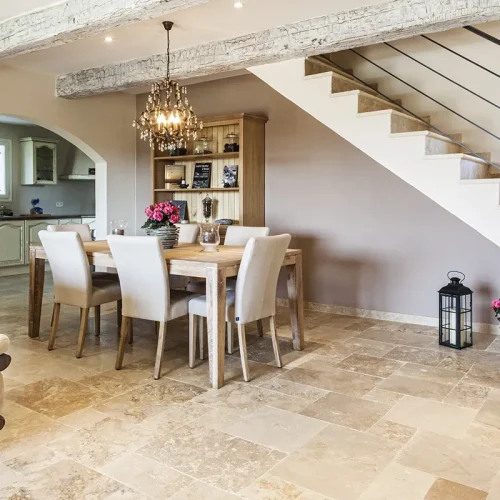 Travertin - Opus Romain - Rustic